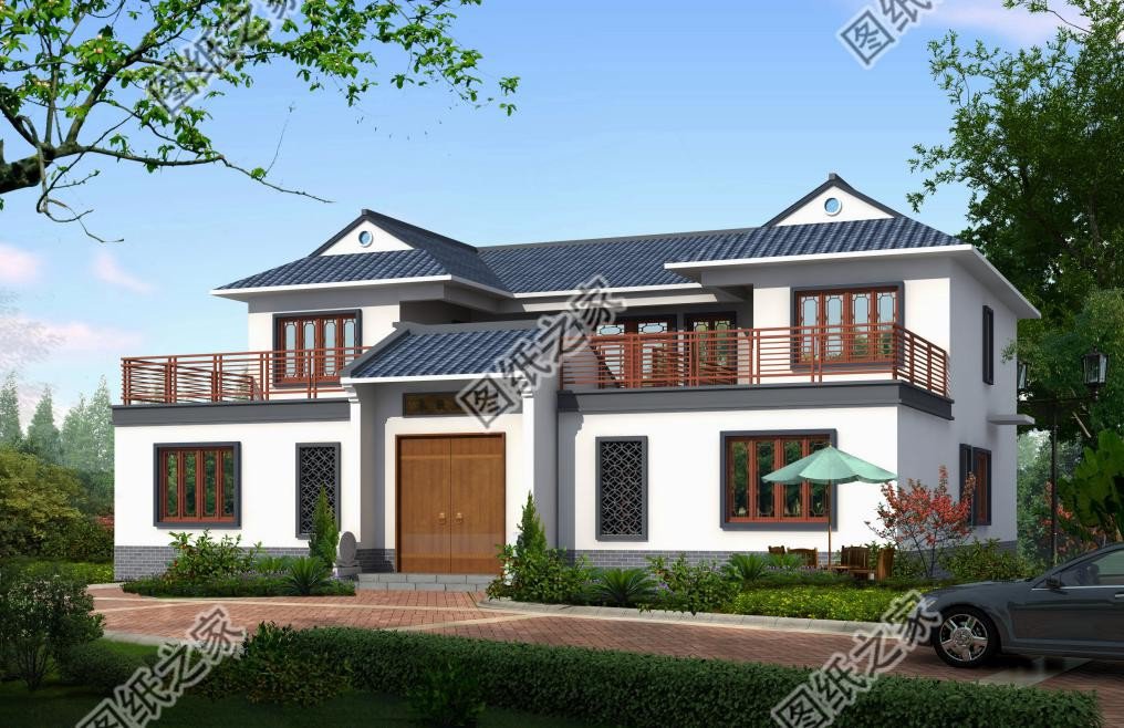 鄉(xiāng)村小型四合院設(shè)計(jì)圖，家的味道我知道