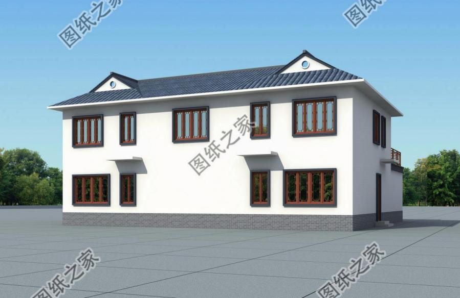 鄉(xiāng)村小型四合院設(shè)計(jì)圖，家的味道我知道