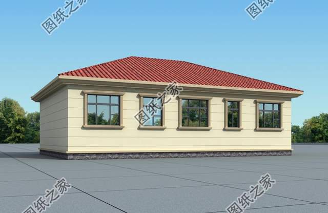 新農(nóng)村一層自建房，經(jīng)典秀美，時(shí)尚適居