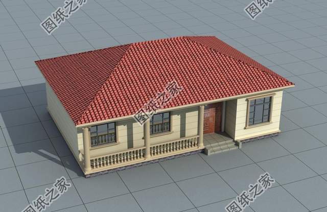 新農(nóng)村一層自建房，經(jīng)典秀美，時(shí)尚適居