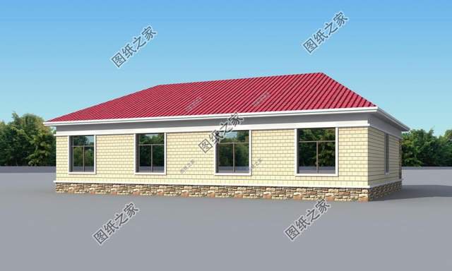 新農(nóng)村一層自建房，經(jīng)典秀美，時(shí)尚適居