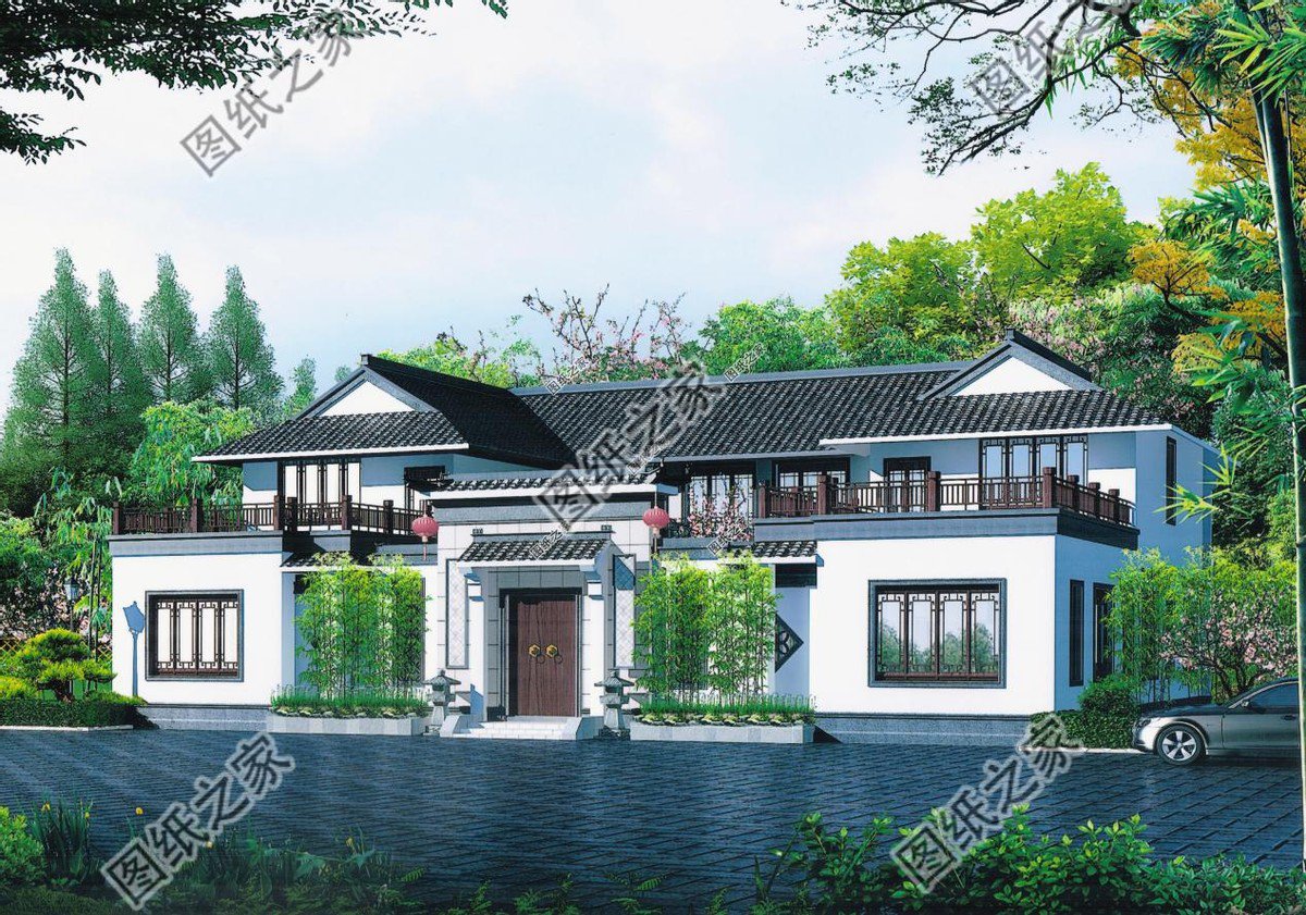 為懂生活而造的人新中式別墅，帶小庭院滿滿的幸福感