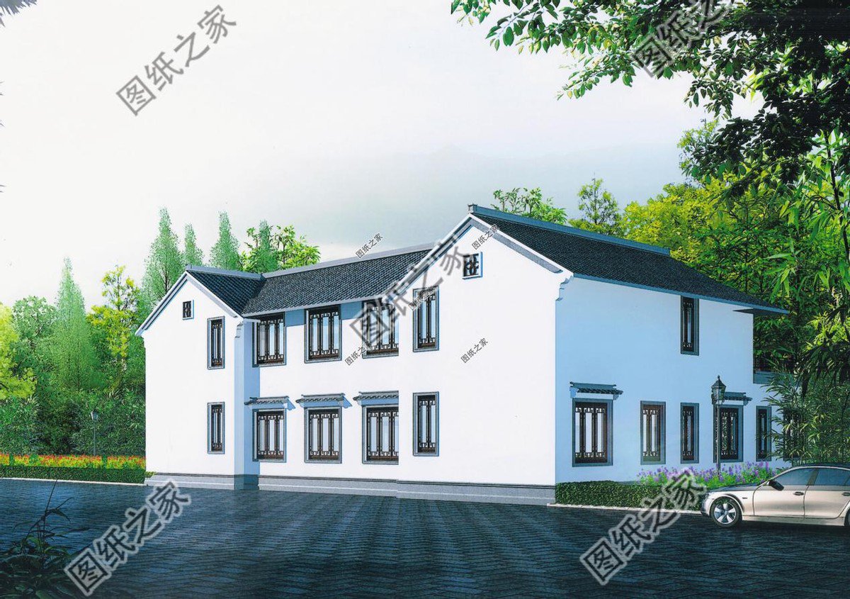 為懂生活而造的人新中式別墅，帶小庭院滿滿的幸福感