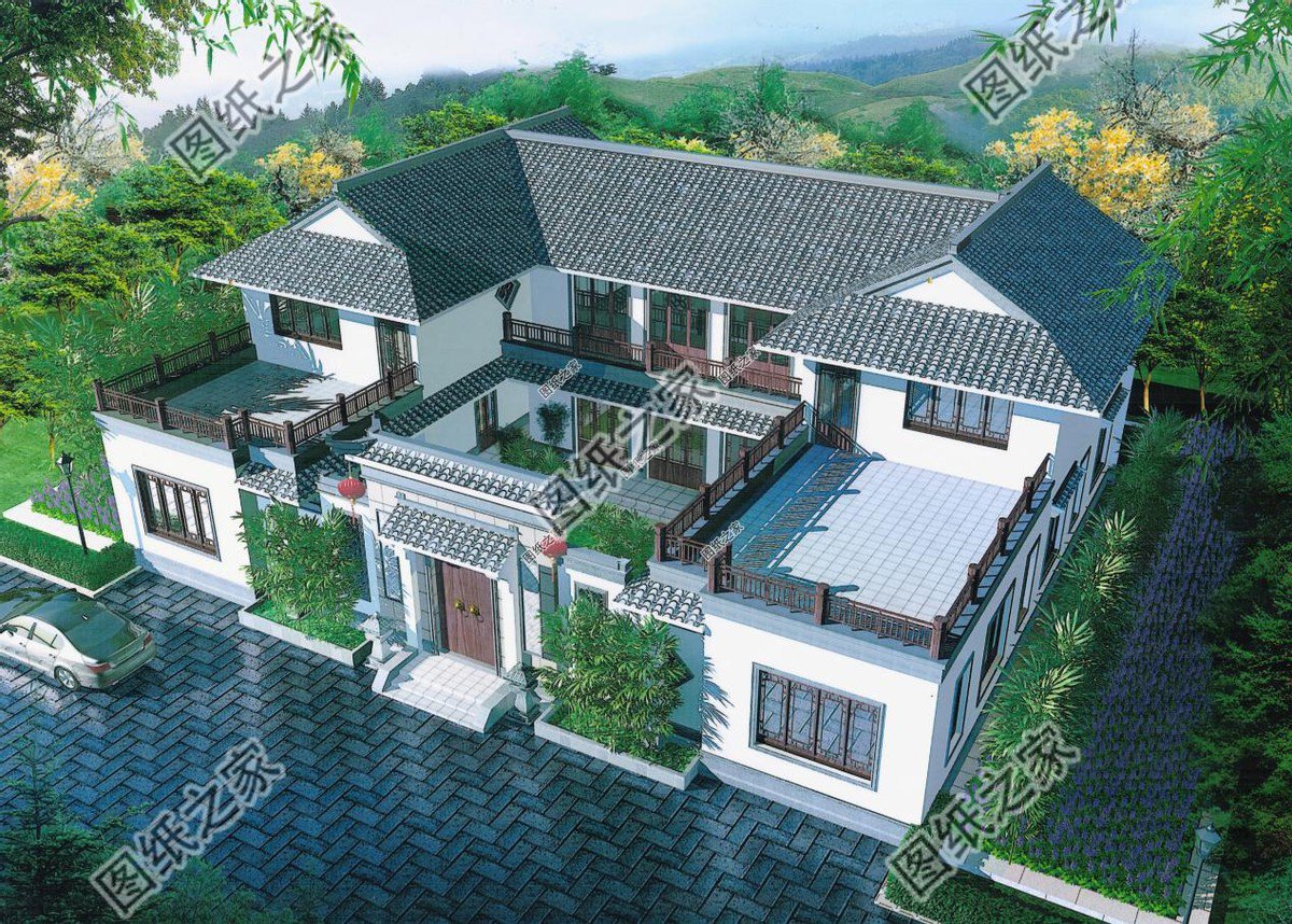 為懂生活而造的人新中式別墅，帶小庭院滿滿的幸福感