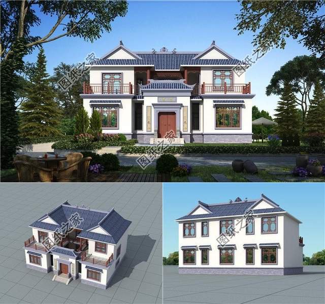 小戶型二層四合院，以華夏為起點，使傳統(tǒng)中式住宅重回巔峰時代