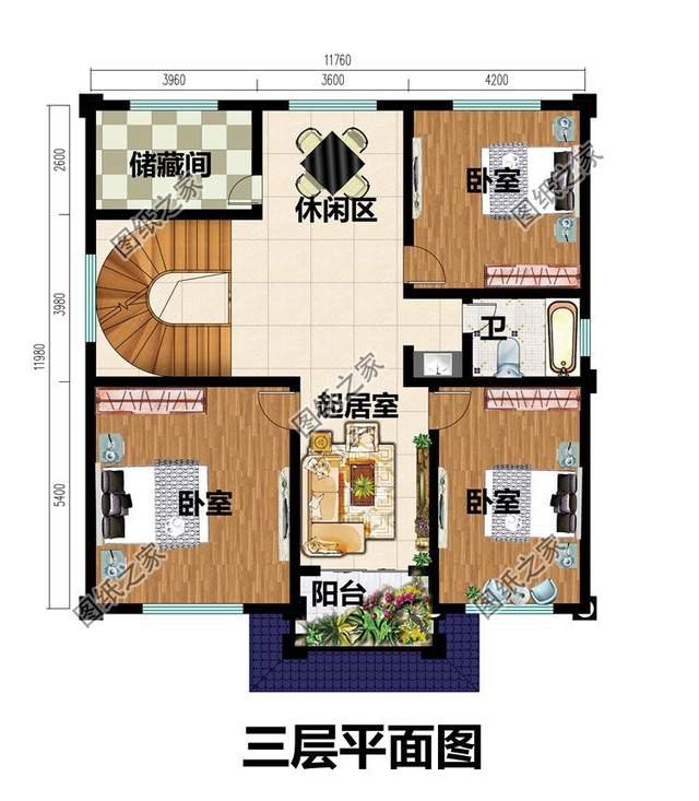 四層別墅設(shè)計(jì)圖，50萬之內(nèi)，將農(nóng)村的家鄉(xiāng)蓋成歐式古典“城堡”