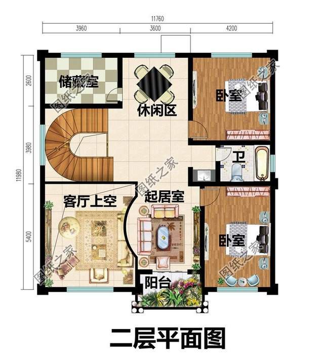 四層別墅設(shè)計(jì)圖，50萬之內(nèi)，將農(nóng)村的家鄉(xiāng)蓋成歐式古典“城堡”