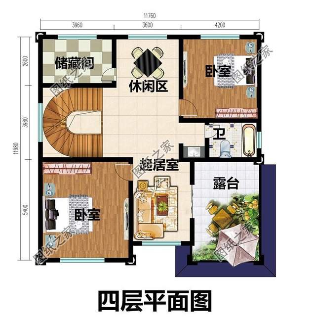 四層別墅設(shè)計(jì)圖，50萬之內(nèi)，將農(nóng)村的家鄉(xiāng)蓋成歐式古典“城堡”