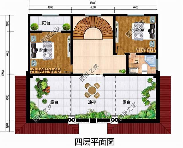 四層別墅設(shè)計(jì)圖，50萬之內(nèi)，將農(nóng)村的家鄉(xiāng)蓋成歐式古典“城堡”