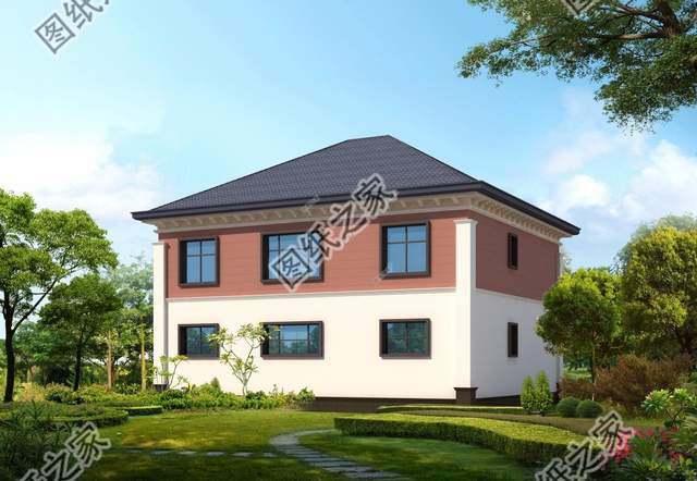 140平左右華麗二層別墅，現(xiàn)實(shí)中的浪漫滿屋