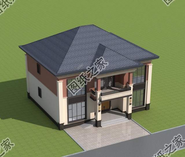 140平左右華麗二層別墅，現(xiàn)實(shí)中的浪漫滿屋