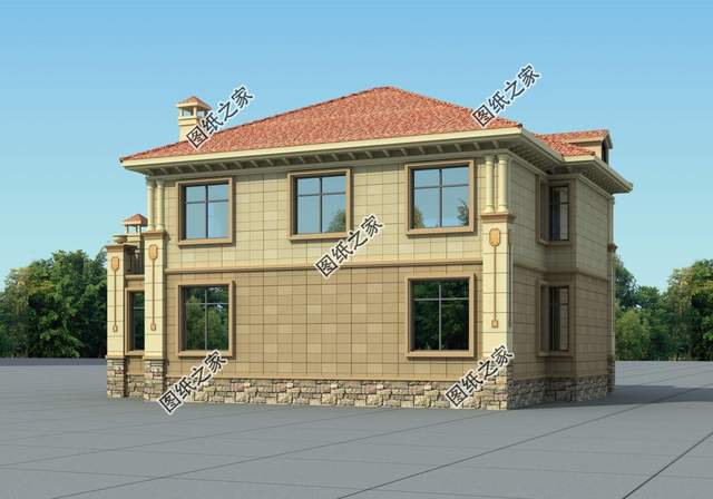 3款帶露臺加車庫的別墅，這么好的寶藏圖紙千萬別錯過