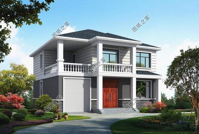 3款帶露臺加車庫的別墅，這么好的寶藏圖紙千萬別錯過