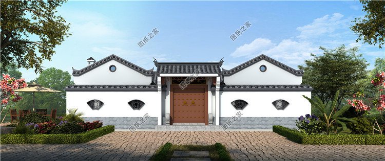 一層中式小院設(shè)計施工圖