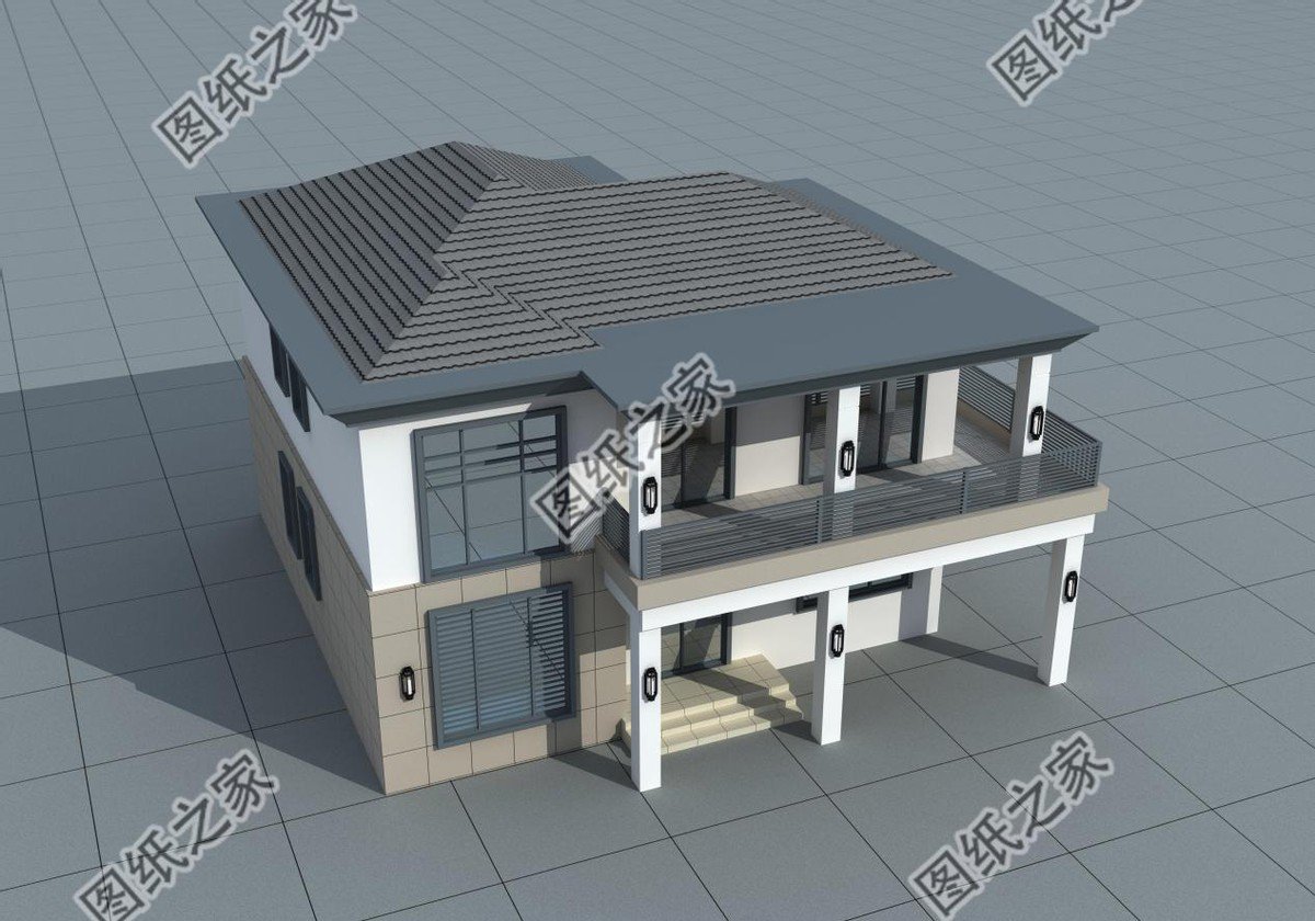 現(xiàn)代風(fēng)別墅，簡潔的裝飾設(shè)計(jì)，符合年輕人的審美