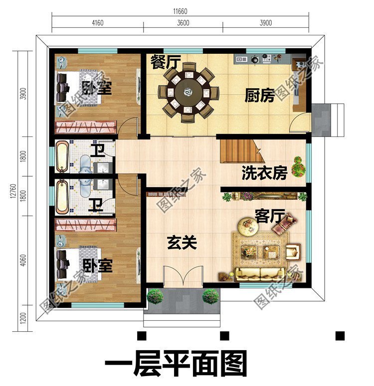 現(xiàn)代風(fēng)別墅，簡潔的裝飾設(shè)計(jì)，符合年輕人的審美