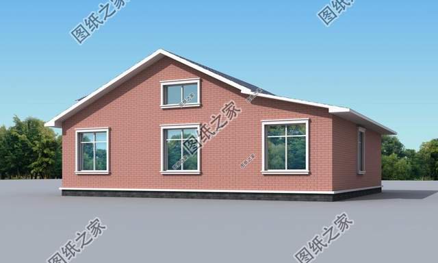 一層帶閣樓設(shè)計(jì)圖，精致洋氣，可以人手一座的好房型