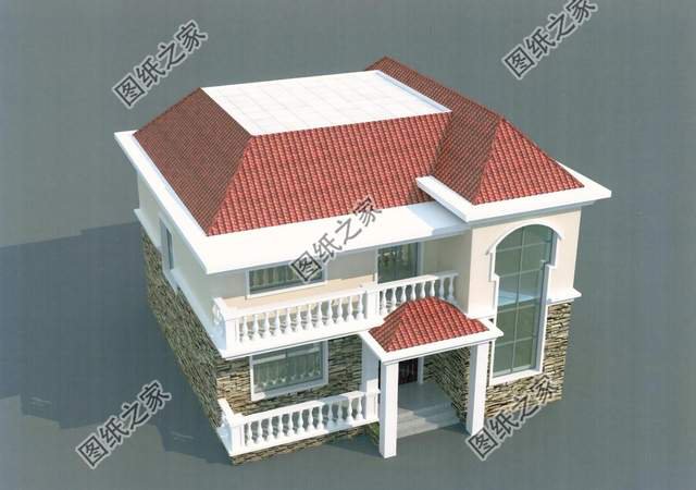 簡歐風(fēng)格雙層別墅，經(jīng)濟(jì)實(shí)用，自帶滿滿的溫馨感