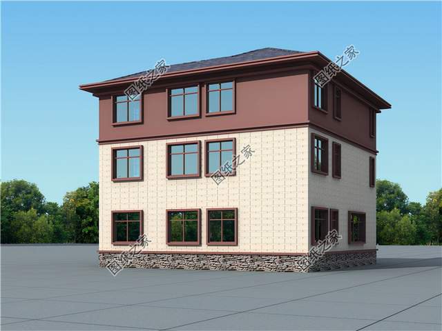 三層歐式住宅設(shè)計(jì)圖，藝術(shù)家園，享受自然