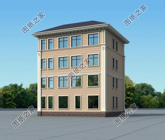 四層獨(dú)棟別墅設(shè)計(jì)圖紙，舒適與奢華，余生都讓他人羨慕吧