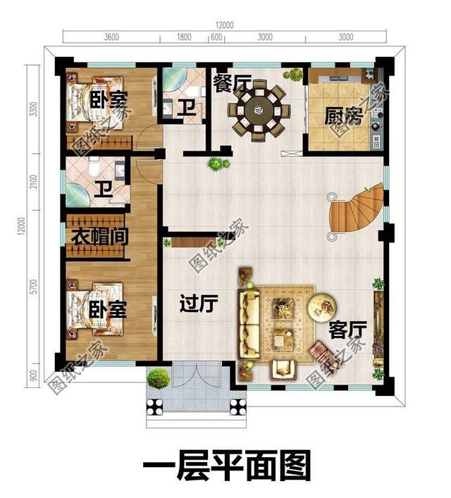 四層獨(dú)棟別墅設(shè)計(jì)圖紙，舒適與奢華，余生都讓他人羨慕吧