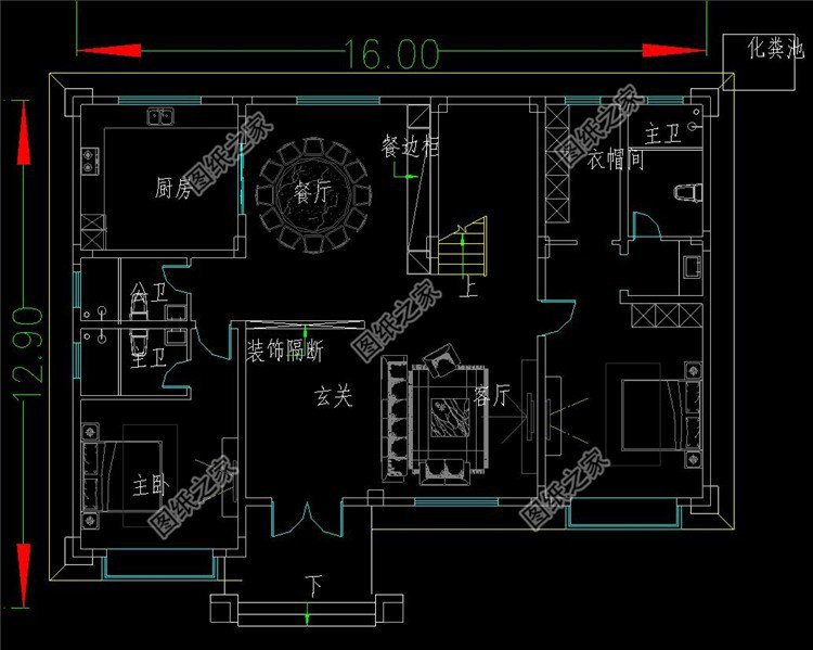 二層歐式自建房設(shè)計(jì)圖，合理設(shè)計(jì)，滿足農(nóng)村生活需要