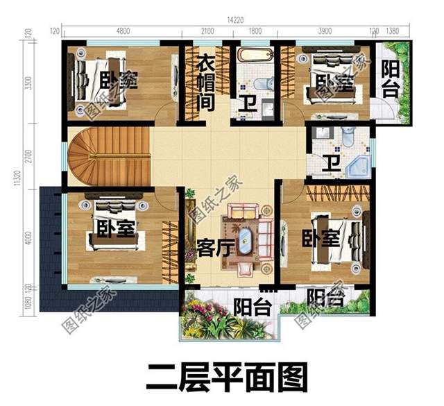 新農(nóng)村二層別墅，超現(xiàn)代的外觀，別出心裁的設(shè)計