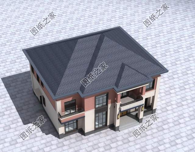 新中式二層自建房設(shè)計(jì)圖，尋一處佳園，過(guò)上全村人都羨慕的生活