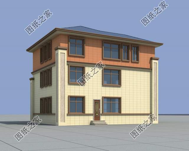 新中式三層圖紙，彰顯主人品位，出門也有面子