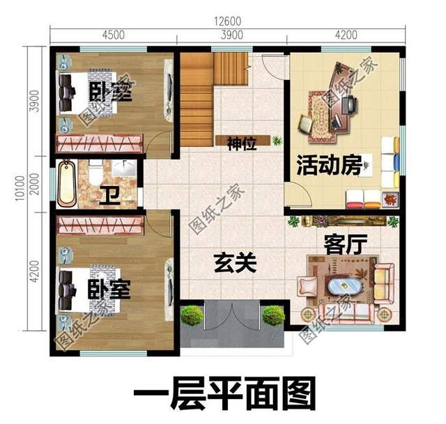 農(nóng)村雙層別墅設計圖，新農(nóng)村新面貌，好看的別墅來助陣