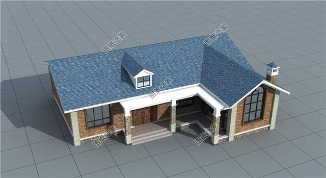 鄉(xiāng)村別墅一層設(shè)計(jì)圖紙，回老家蓋如此舒適比高層更實(shí)用