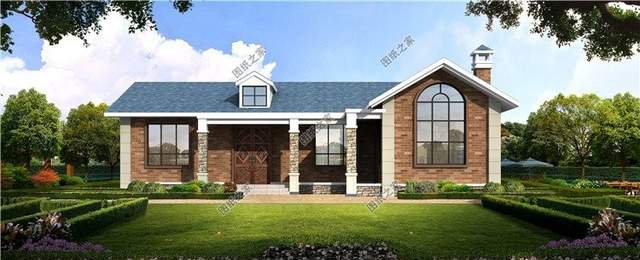 鄉(xiāng)村別墅一層設(shè)計(jì)圖紙，回老家蓋如此舒適比高層更實(shí)用