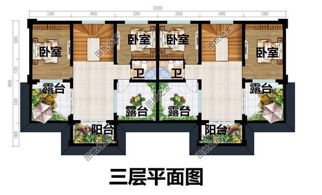 農(nóng)村兄弟雙拼別墅，超美膩的新中式風(fēng)格，大氣靚麗