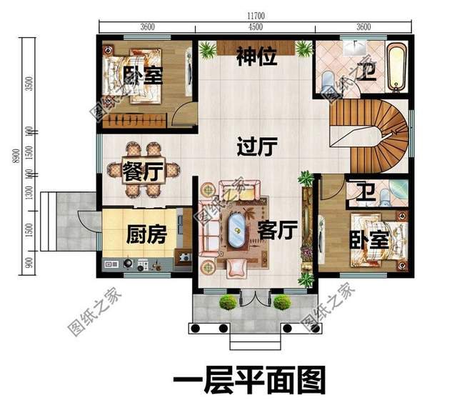 歐式雙層別墅設(shè)計(jì)圖，大氣又內(nèi)斂，量身定制的好房型