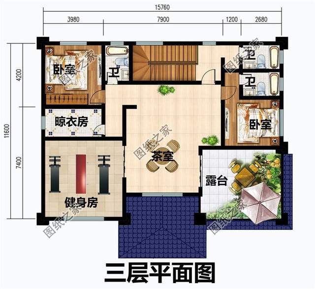 歐式豪華別墅設(shè)計圖，尊貴典雅，無限享受