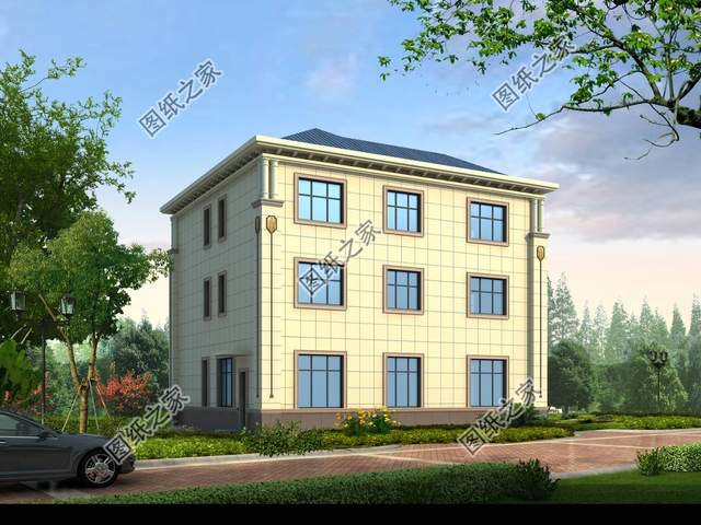 歐式豪華別墅設(shè)計圖，尊貴典雅，無限享受