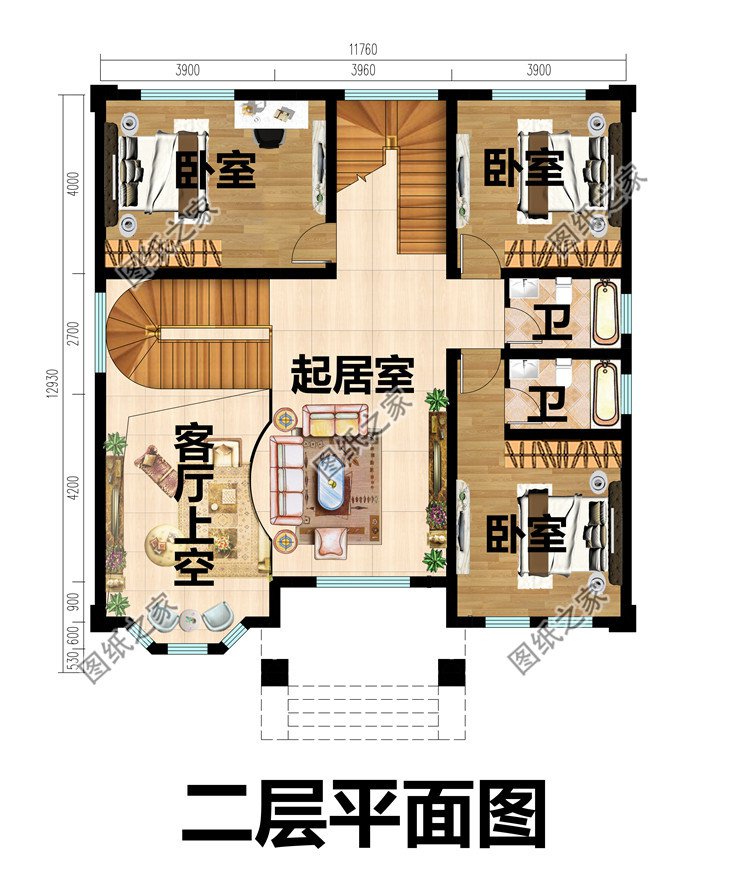 農(nóng)村自建三層半歐式別墅