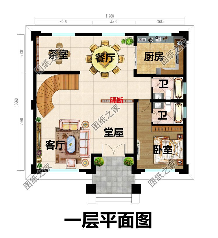 三層豪華小別墅設(shè)計(jì)方案