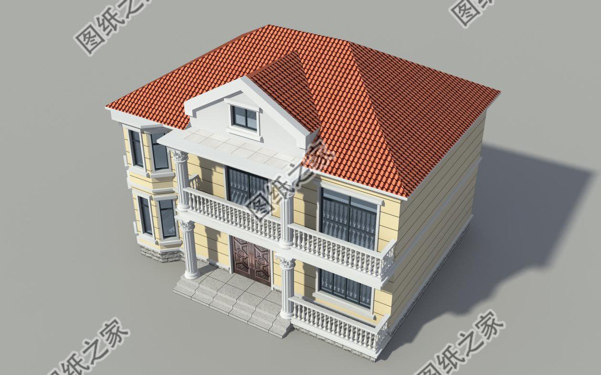 農(nóng)村二層別墅，其實(shí)最簡單的設(shè)計(jì)最能捕獲人們的喜愛