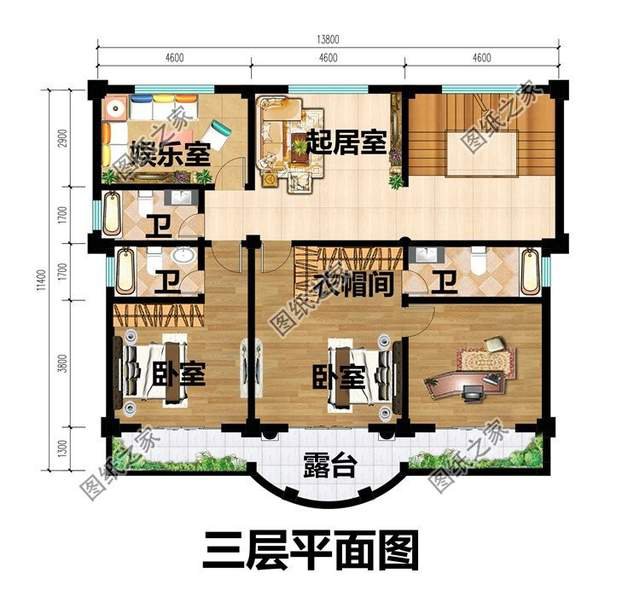 高端四層別墅設(shè)計(jì)圖，給你一個(gè)五星級(jí)的家
