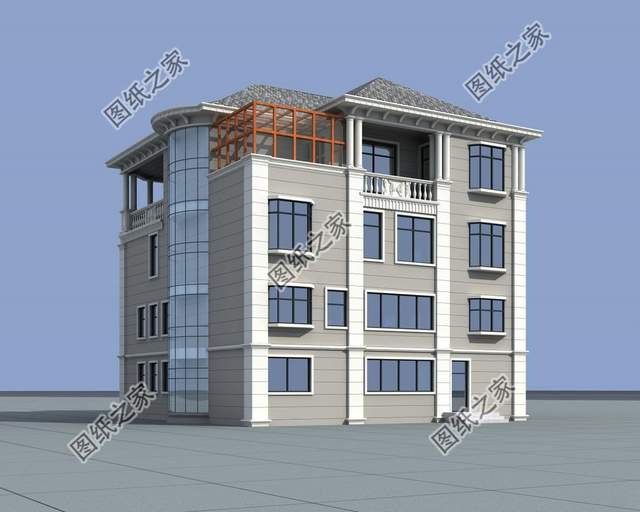 高端四層別墅設(shè)計(jì)圖，給你一個(gè)五星級(jí)的家