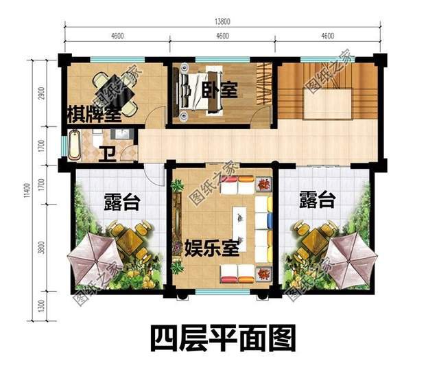 高端四層別墅設(shè)計(jì)圖，給你一個(gè)五星級(jí)的家
