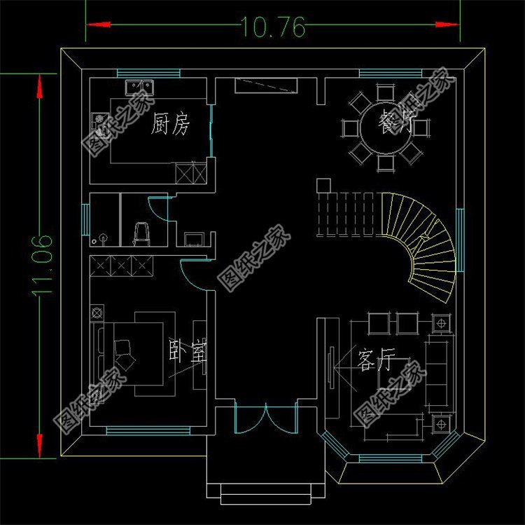 二層半別墅設(shè)計，優(yōu)雅永不過時，回老家建房就選它