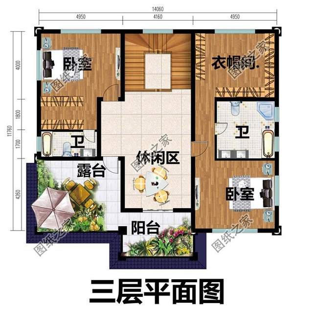 鄉(xiāng)村別墅設計圖，超豪華的三層別墅，讓家人的生活越來越舒適