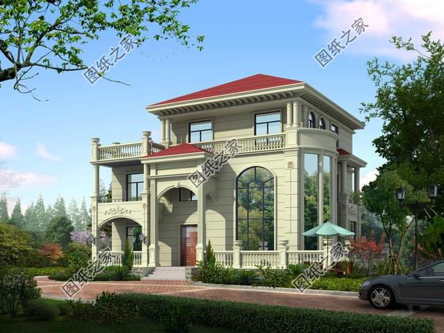 別墅帶地下室設(shè)計(jì)圖，鄉(xiāng)下建房不比城市差，回鄉(xiāng)建房選它