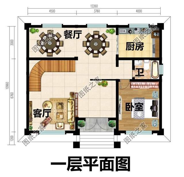 別墅帶地下室設(shè)計(jì)圖，鄉(xiāng)下建房不比城市差，回鄉(xiāng)建房選它