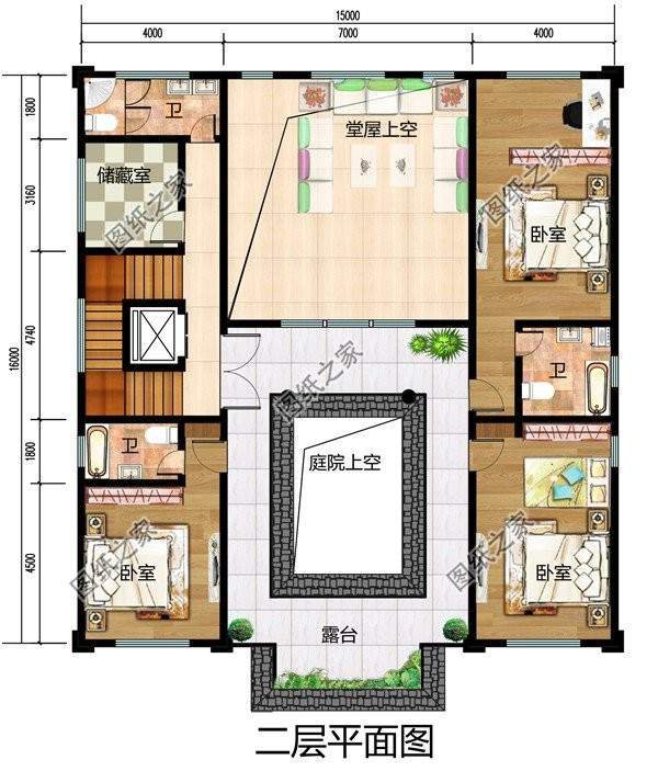 四水歸堂住宅設(shè)計圖，好風(fēng)景配好住宅，這幾款是你的菜嗎？