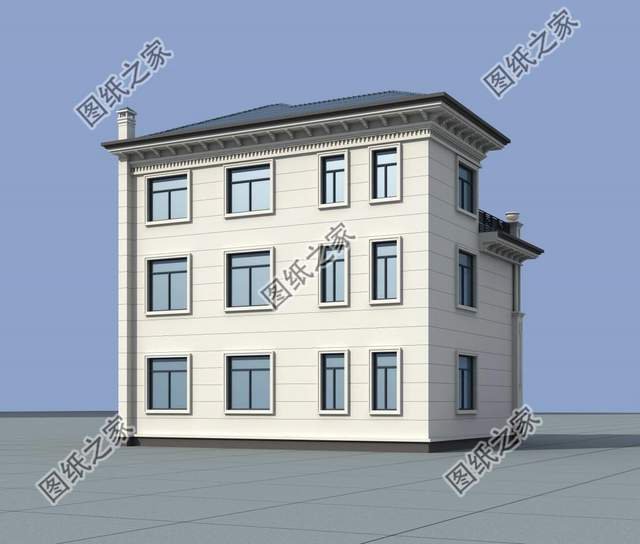 農(nóng)村三層農(nóng)村別墅，非常氣派的別墅，突出主人的品味