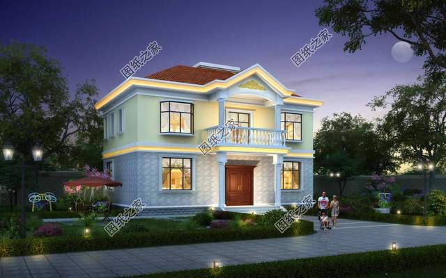 農(nóng)村洋房設(shè)計(jì)圖，選對(duì)好設(shè)計(jì)，二層別墅也能美如畫(huà)