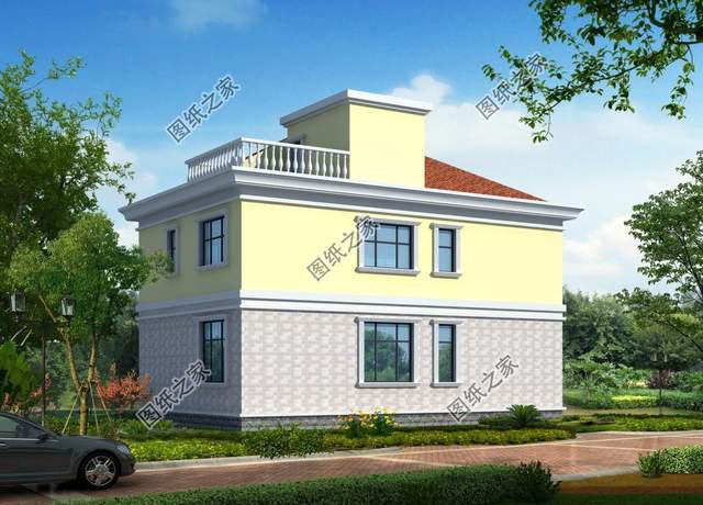 農(nóng)村洋房設(shè)計(jì)圖，選對(duì)好設(shè)計(jì)，二層別墅也能美如畫(huà)